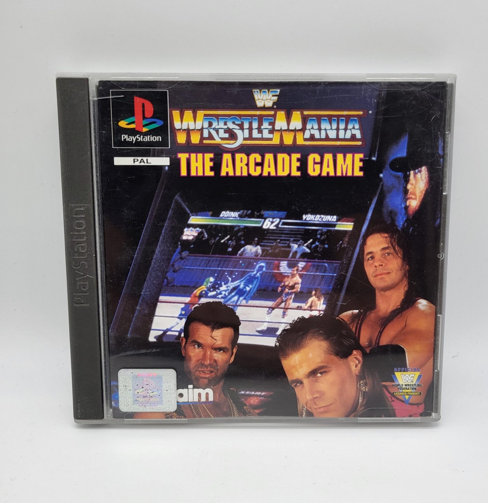 PS1 WWF Wrestlemania The Arcade Game Wrestling Megastore UK