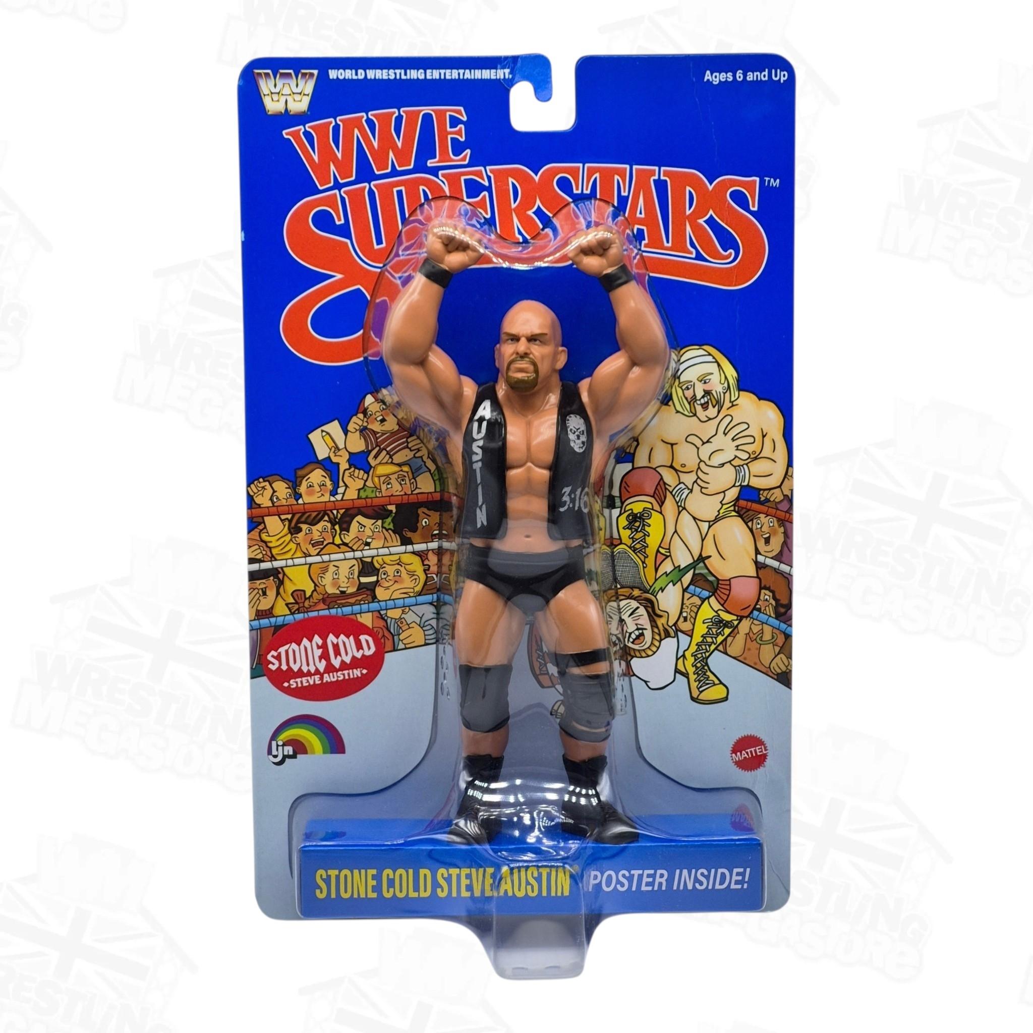 WWE MATTEL LJN SUPERSTARS WAVE 2 STONE COLD *DAMAGED*