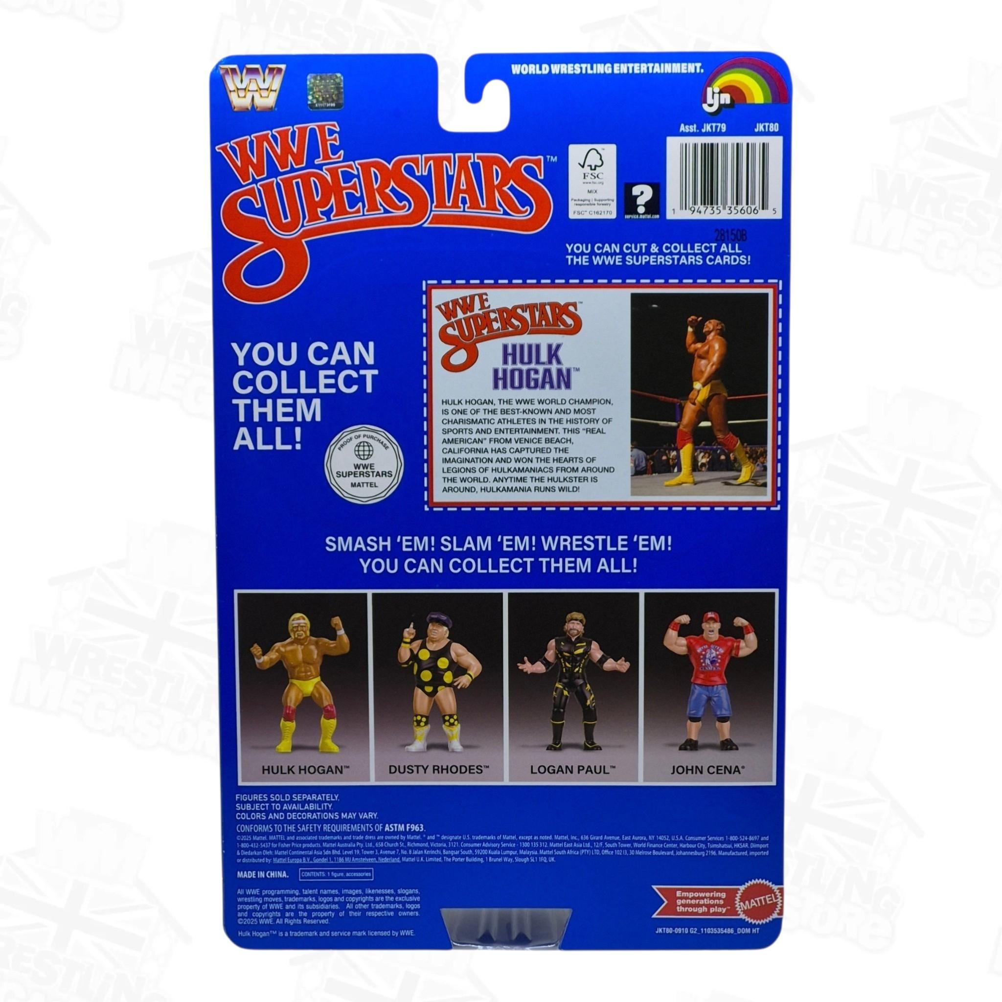 WWE MATTEL LJN SUPERSTARS WAVE 1 HULK HOGAN *DAMAGED*