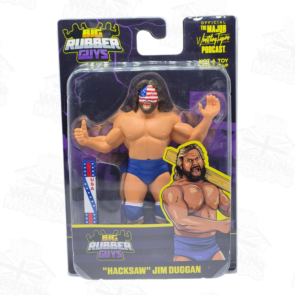 BIG RUBBER GUYS WAVE 6 USA HACKSAW JIM DUGGAN *DAMAGED*