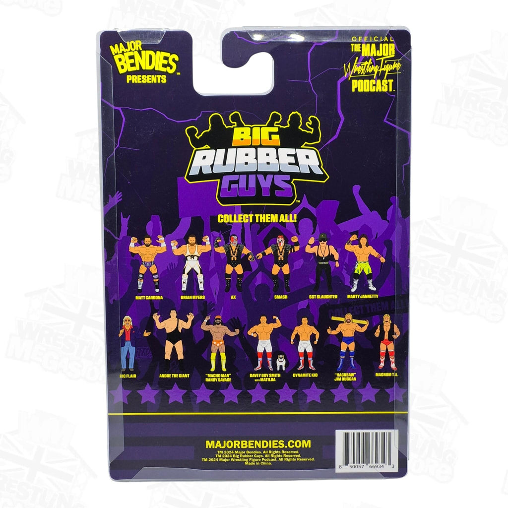 BIG RUBBER GUYS WAVE 6 USA HACKSAW JIM DUGGAN *DAMAGED*