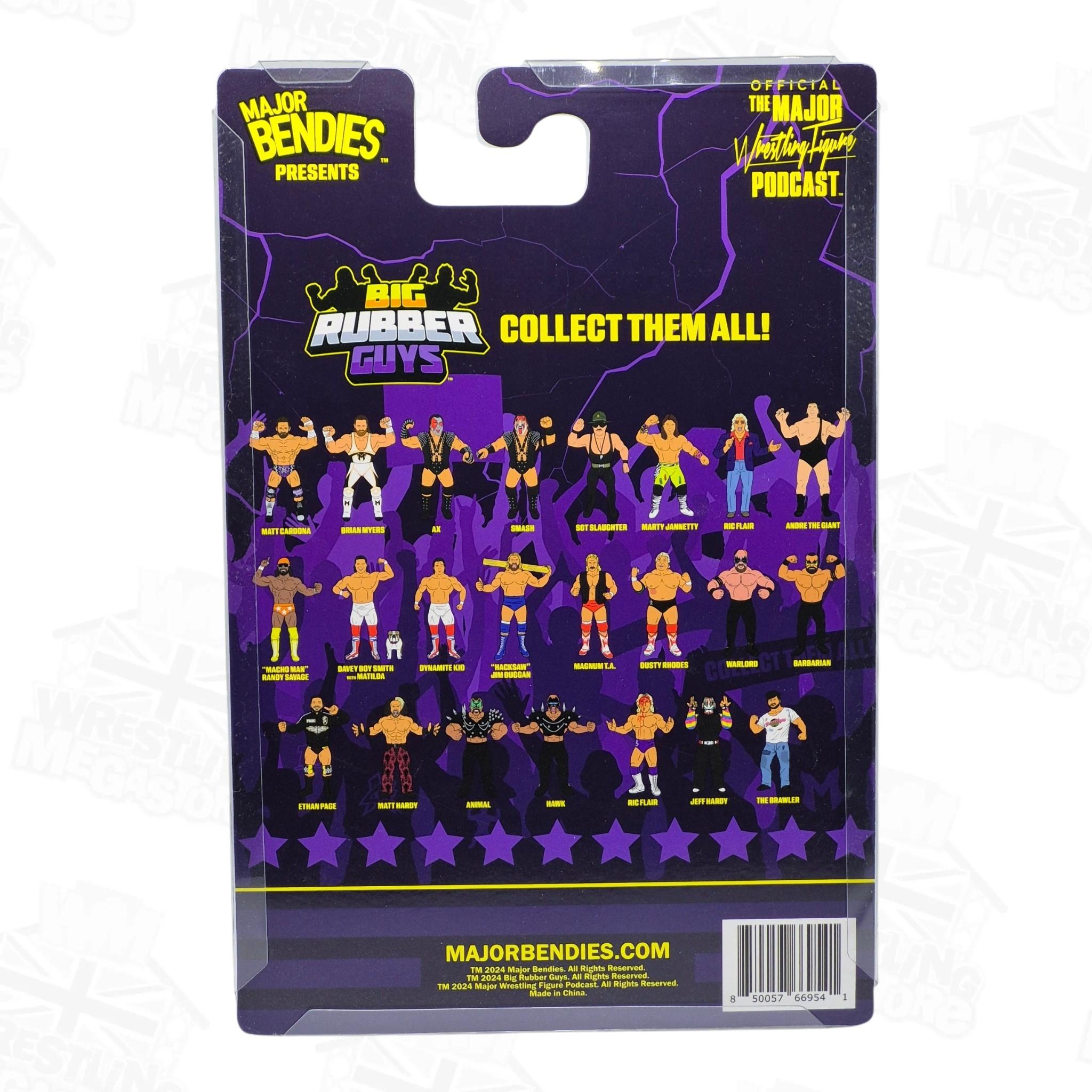 BIG RUBBER GUYS WAVE 9 BRAWLER *DAMAGED*