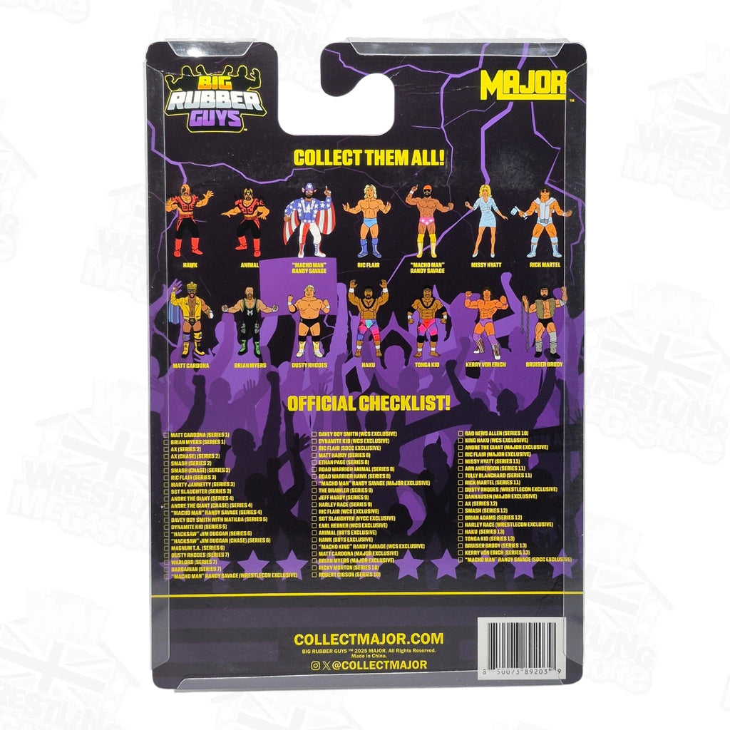 BIG RUBBER GUYS 1/1000 MACHO MAN