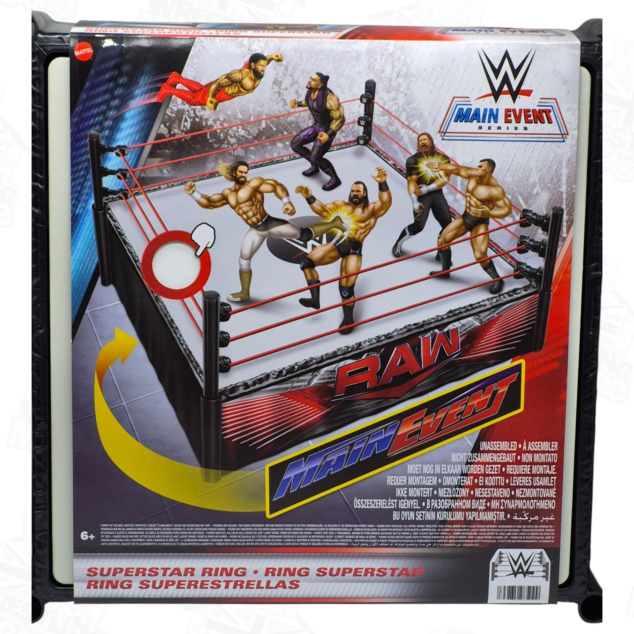 WWE MATTEL MAIN EVENT SUPERSTAR RING
