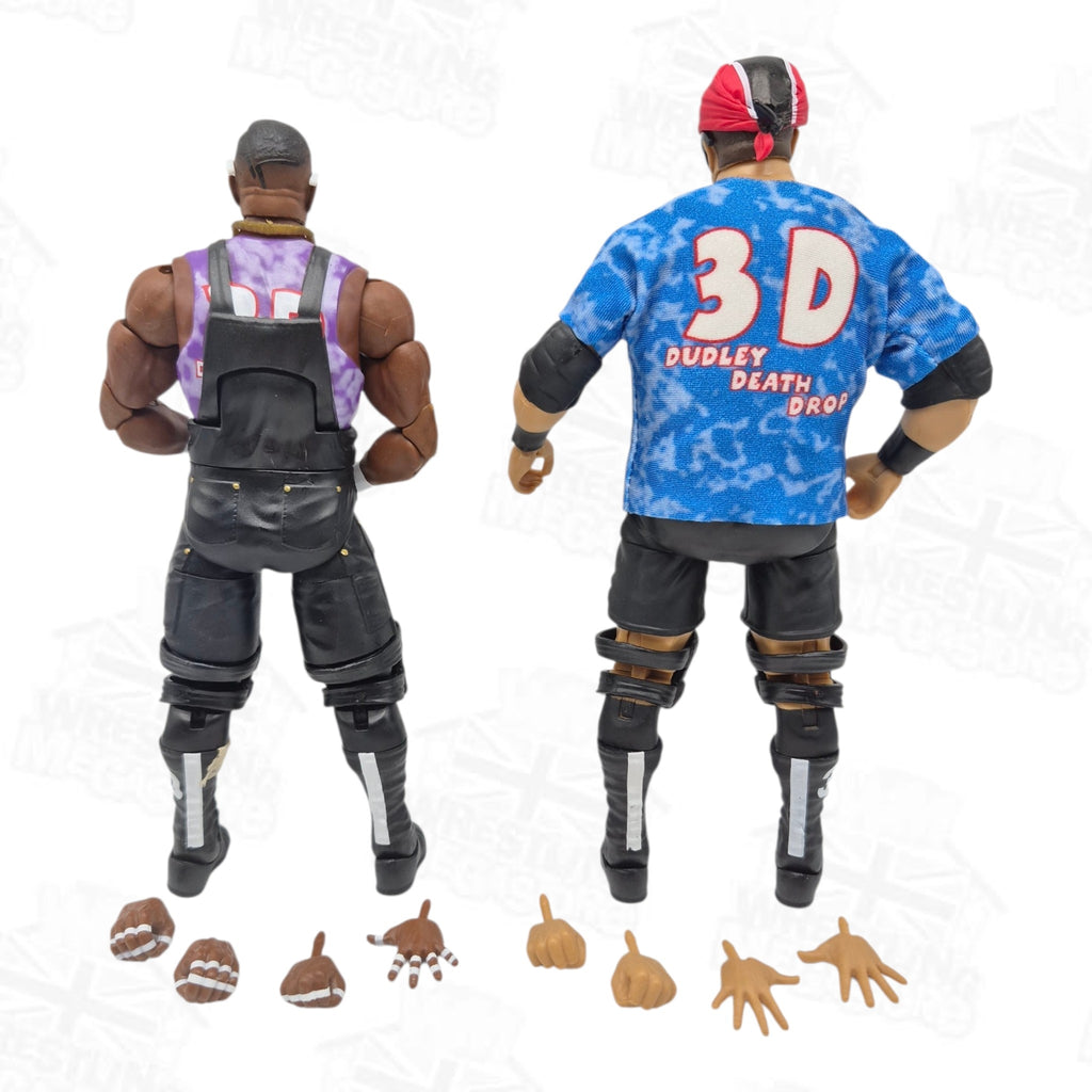 WWE ELITE MATTEL FROM THE VAULT DUDLEY BOYZ (BUNDLE OF 2)