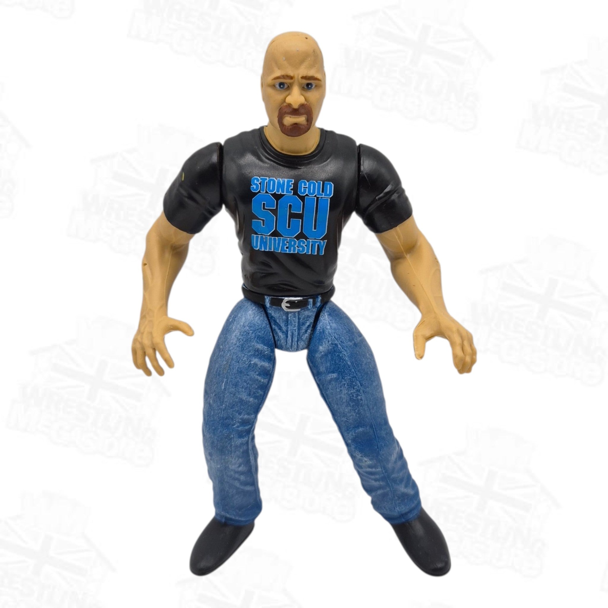 WWF JAKKS PACIFIC BCA WRESTLEMANIA XIV EXCLUSIVE STONE COLD