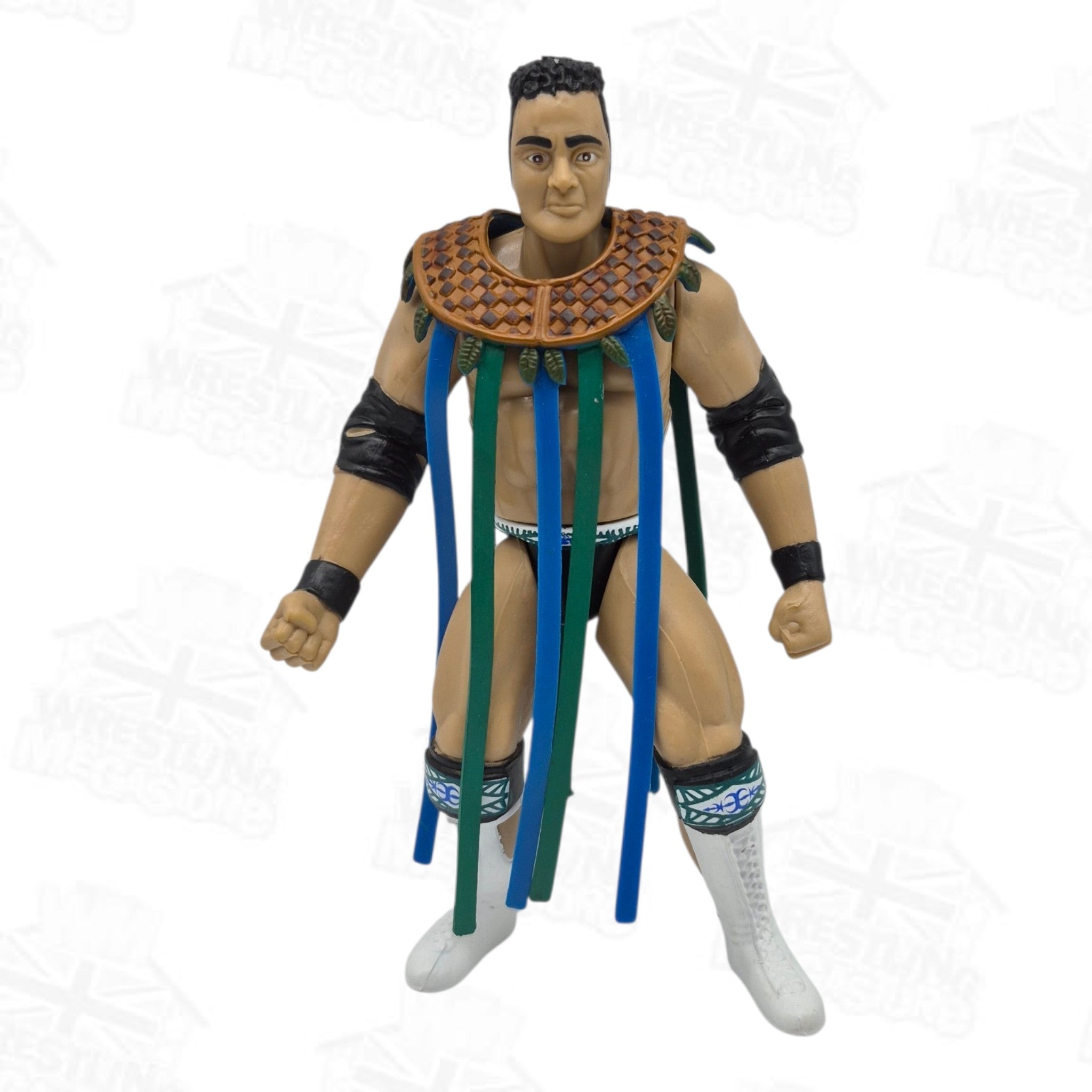 WWF JAKKS PACIFIC BCA EXCLUSIVE ROCKY MAIVIA