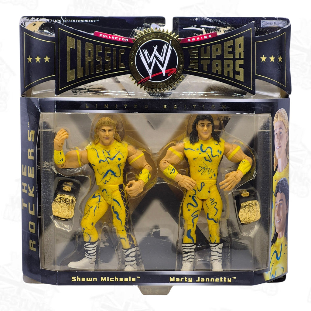 WWE JAKKS PACIFIC CLASSIC SUPERSTARS LIMITED EDITION ROCKERS