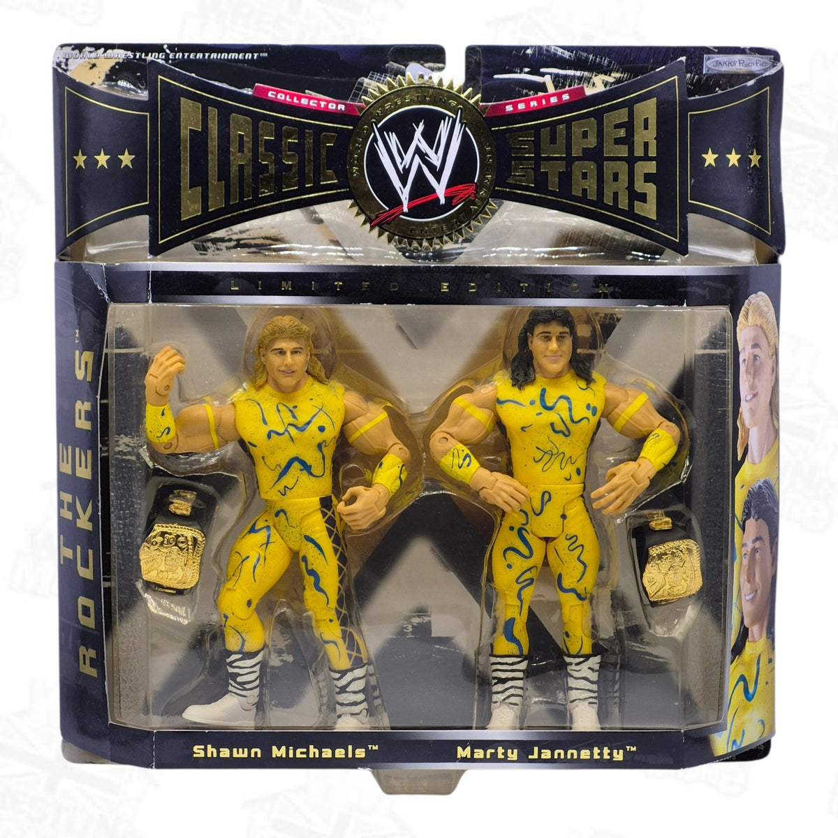 WWE JAKKS PACIFIC CLASSIC SUPERSTARS LIMITED EDITION ROCKERS