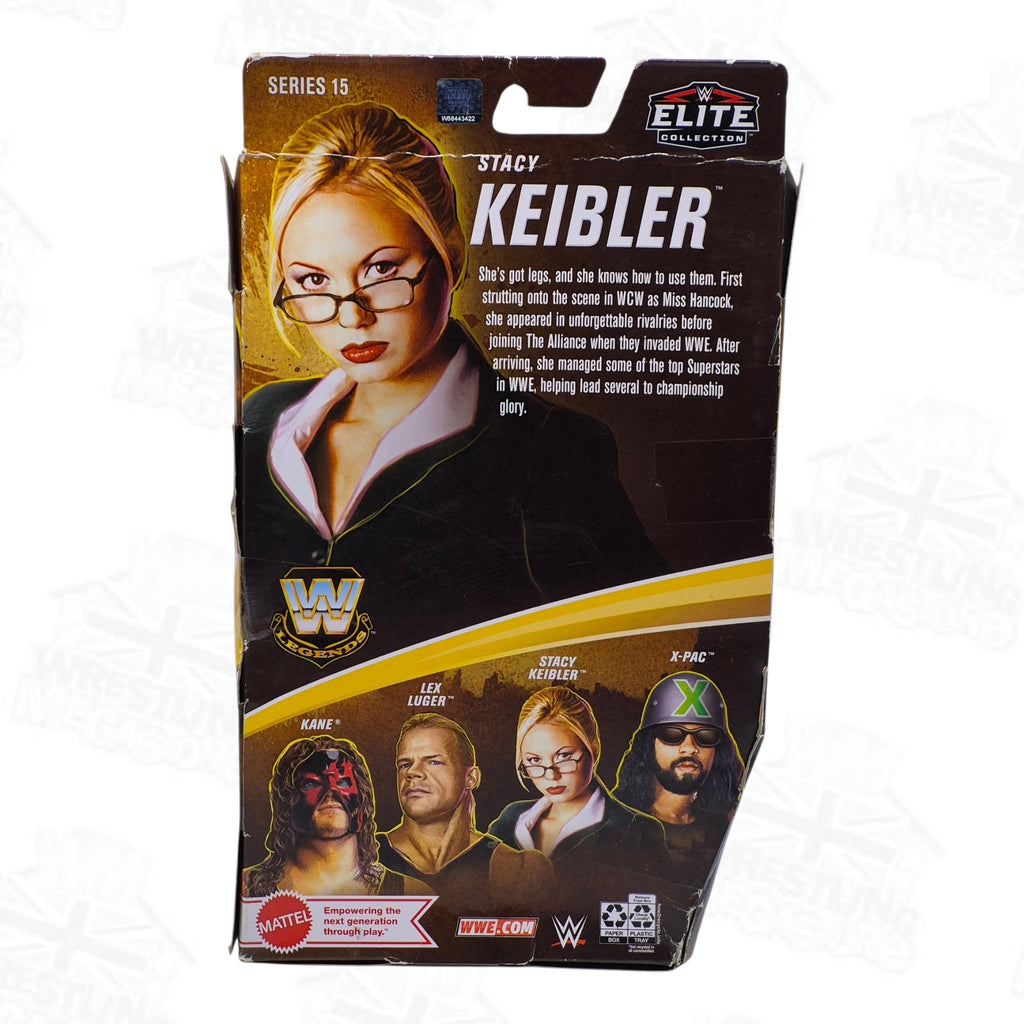 WWE ELITE MATTEL LEGENDS SERIES 15 STACY KEIBLER *DAMAGED*