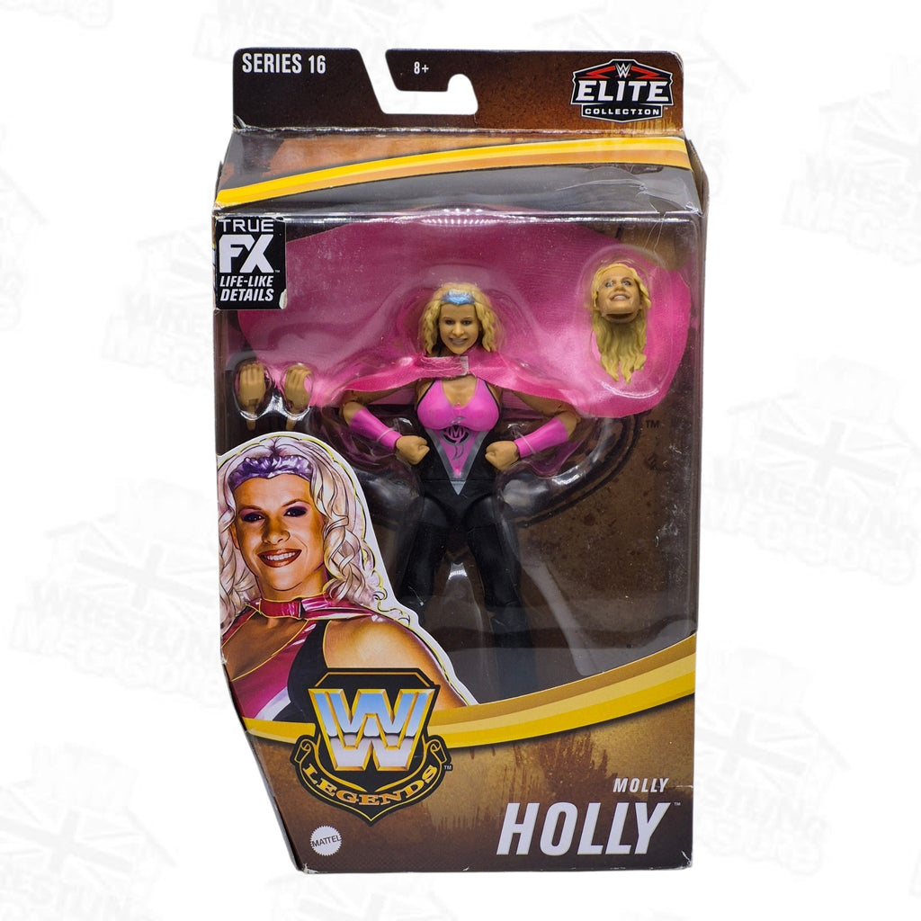 WWE ELITE MATTEL LEGENDS SERIES 16 MOLLY HOLLY *DAMAGED*