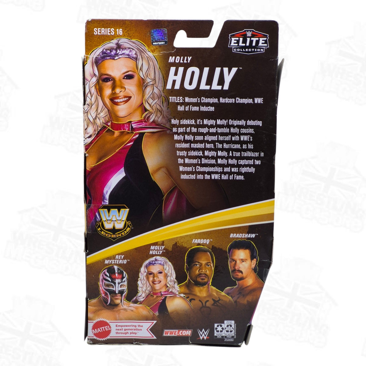 WWE ELITE MATTEL LEGENDS SERIES 16 MOLLY HOLLY *DAMAGED*