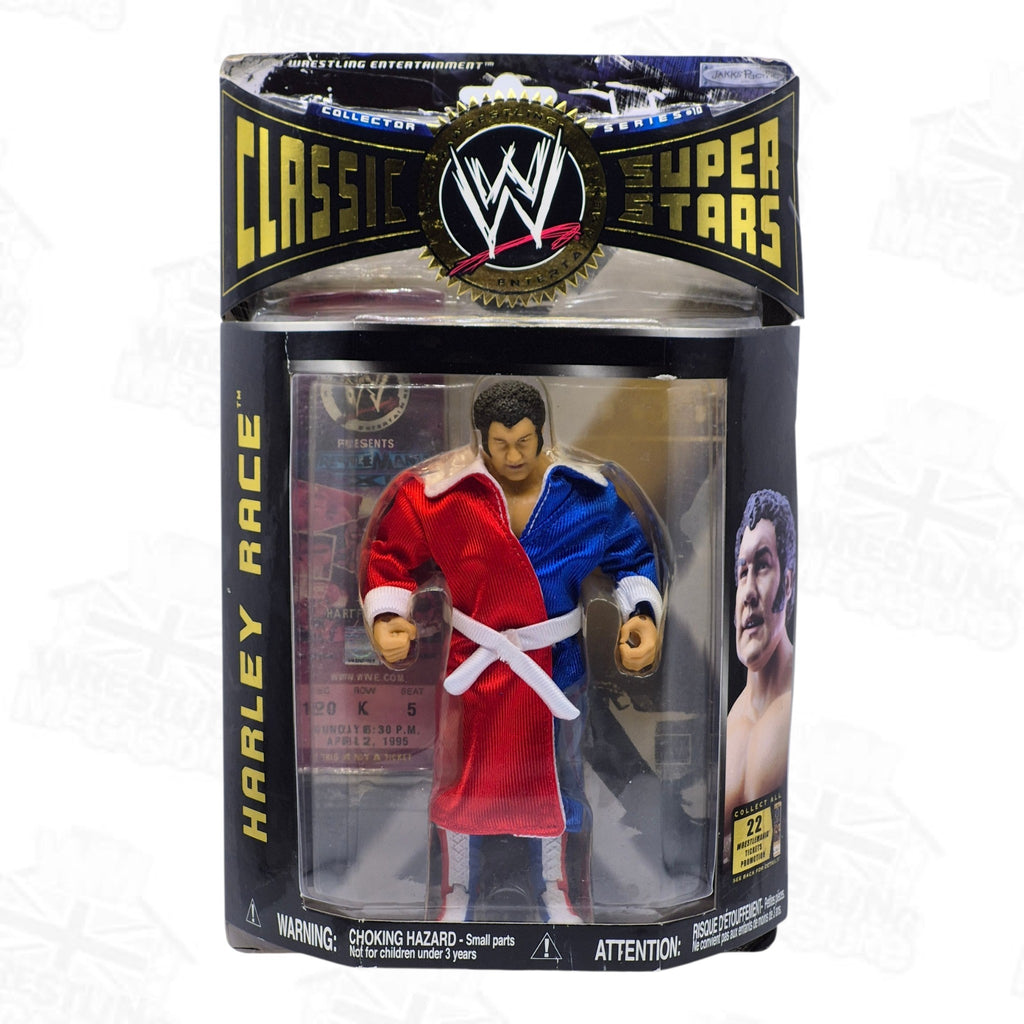 WWE JAKKS PACIFIC CLASSIC SUPERSTARS SERIES 10 HARLEY RACE