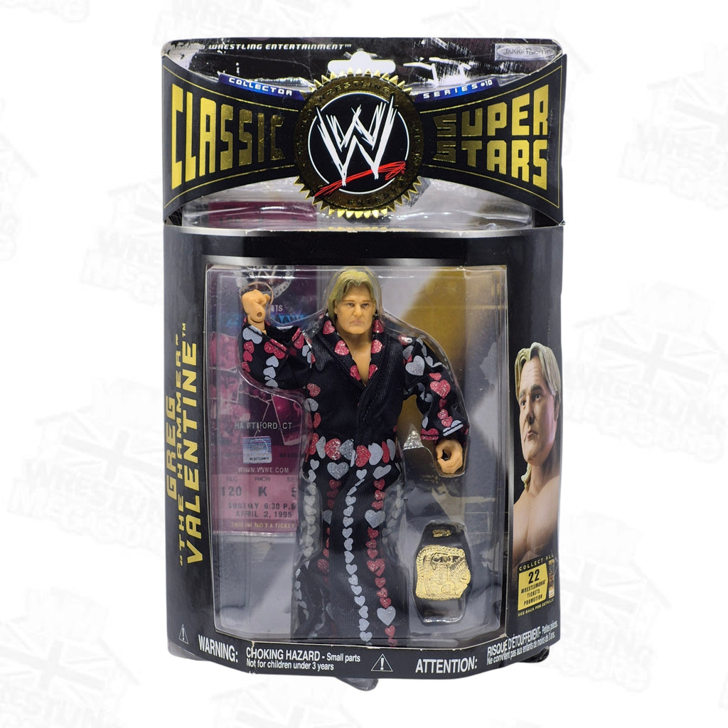 WWE JAKKS PACIFIC CLASSIC SUPERSTARS SERIES 10 GREG VALENTINE