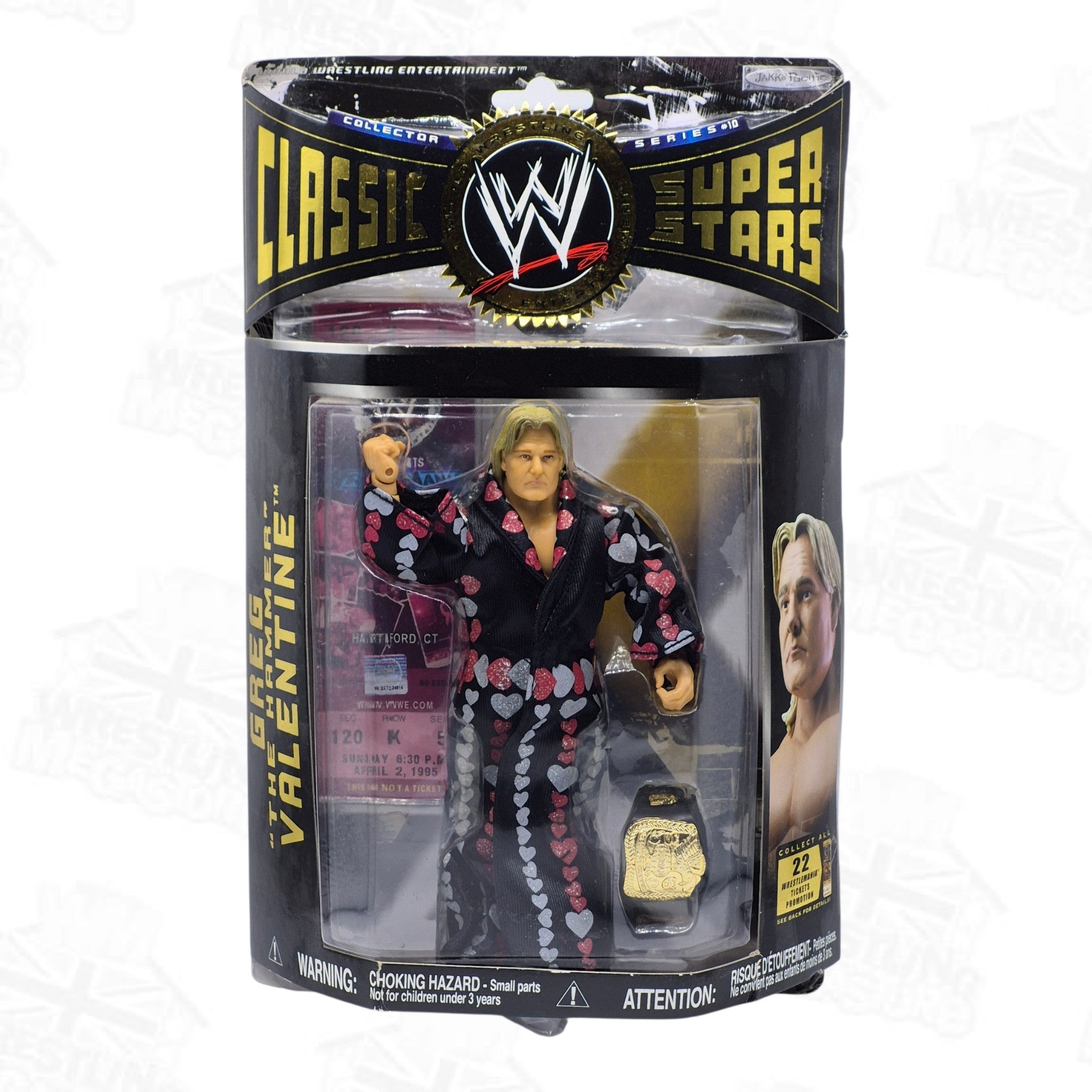 WWE JAKKS PACIFIC CLASSIC SUPERSTARS SERIES 10 GREG VALENTINE