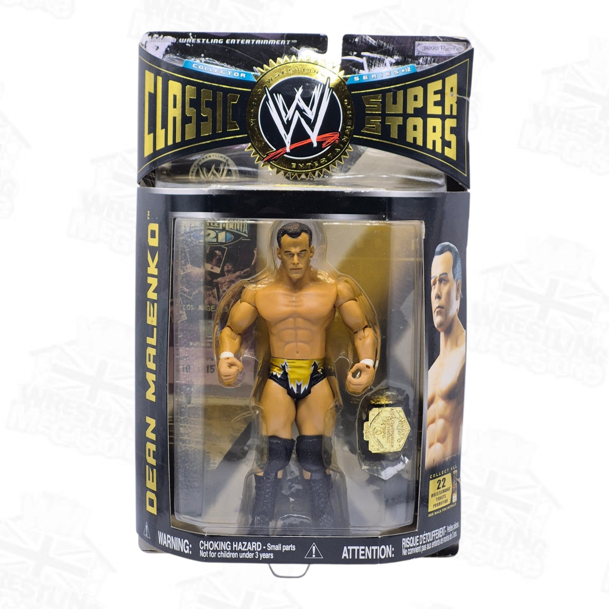 WWE JAKKS PACIFIC CLASSIC SUPERSTARS SERIES 12 DEAN MALENKO