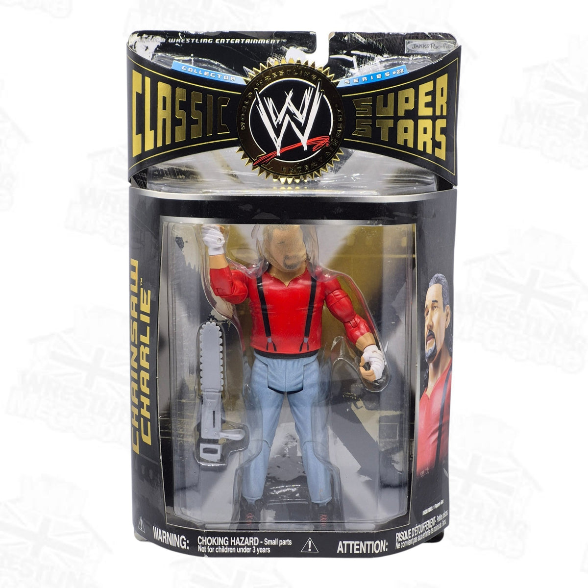 WWE JAKKS CLASSIC SUPERSTARS SERIES 22 CHAINSAW CHARLIE