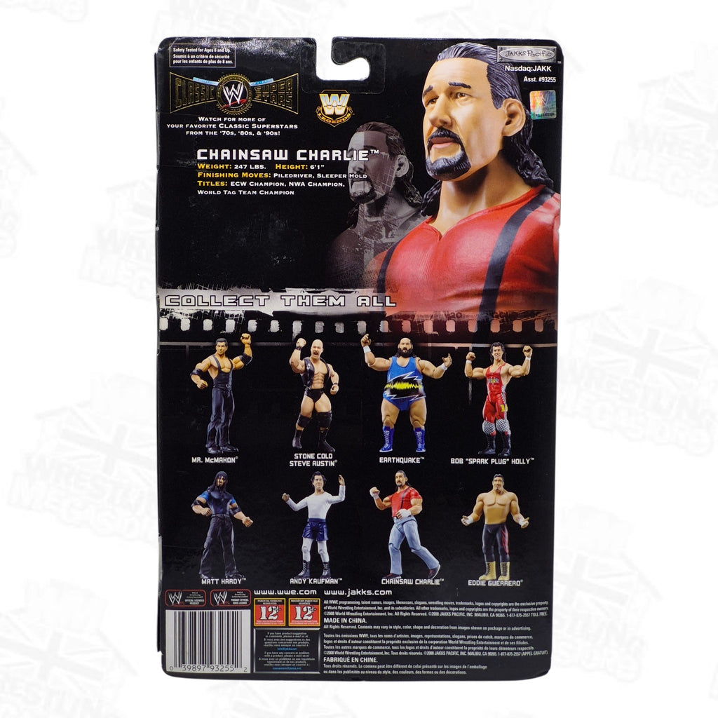 WWE JAKKS CLASSIC SUPERSTARS SERIES 22 CHAINSAW CHARLIE