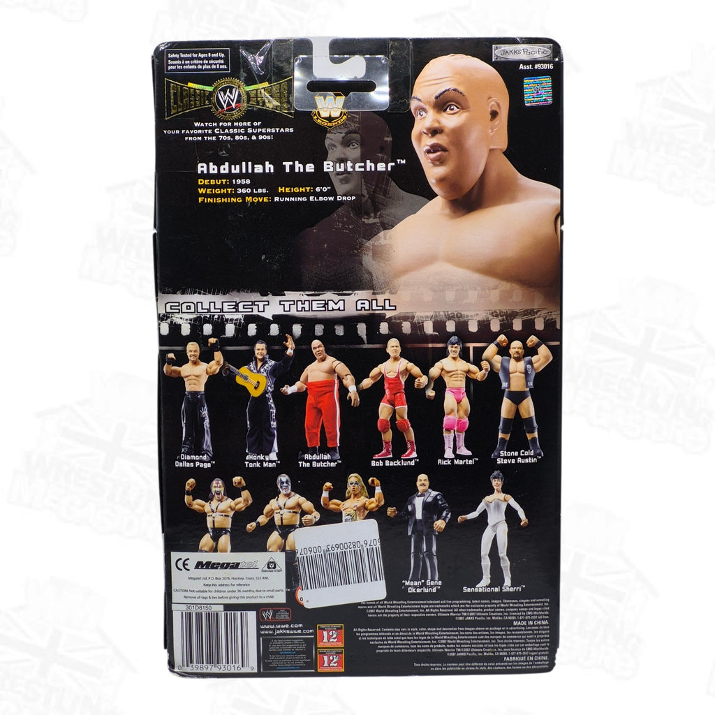 WWE JAKKS PACIFIC CLASSIC SUPERSTARS SERIES 14 ABDULLAH THE BUTCHER