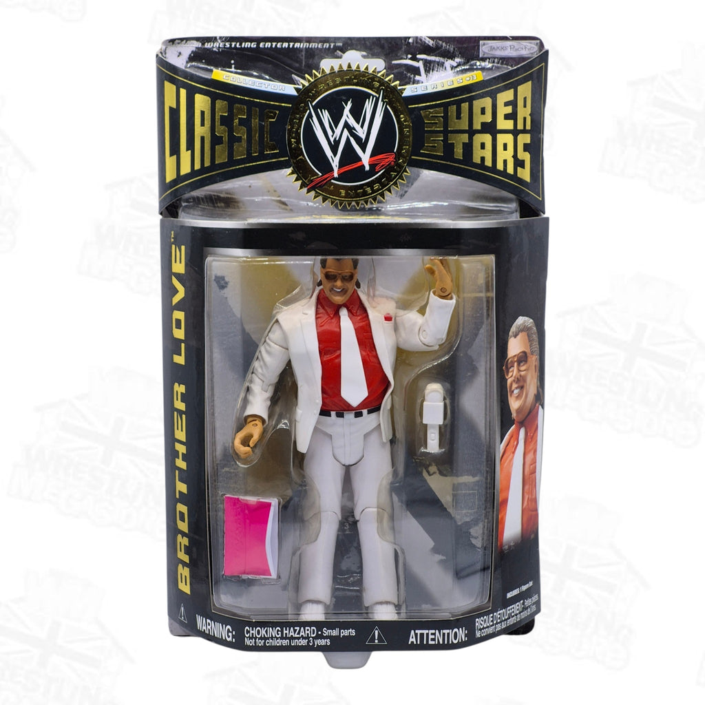 WWE JAKKS PACIFIC CLASSIC SUPERSTARS SERIES 13 BROTHER LOVE