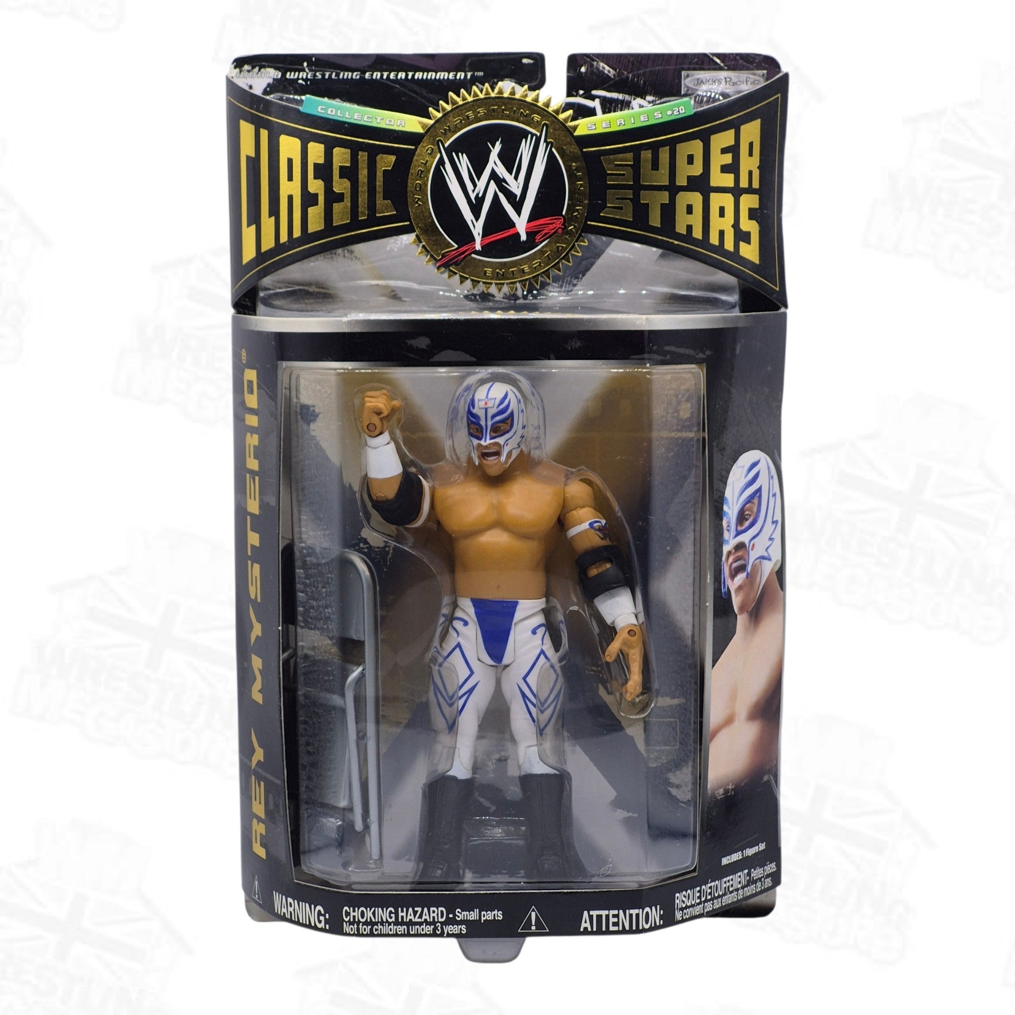 WWE JAKKS PACIFIC CLASSIC SUPERSTARS SERIES 20 REY MYSTERIO