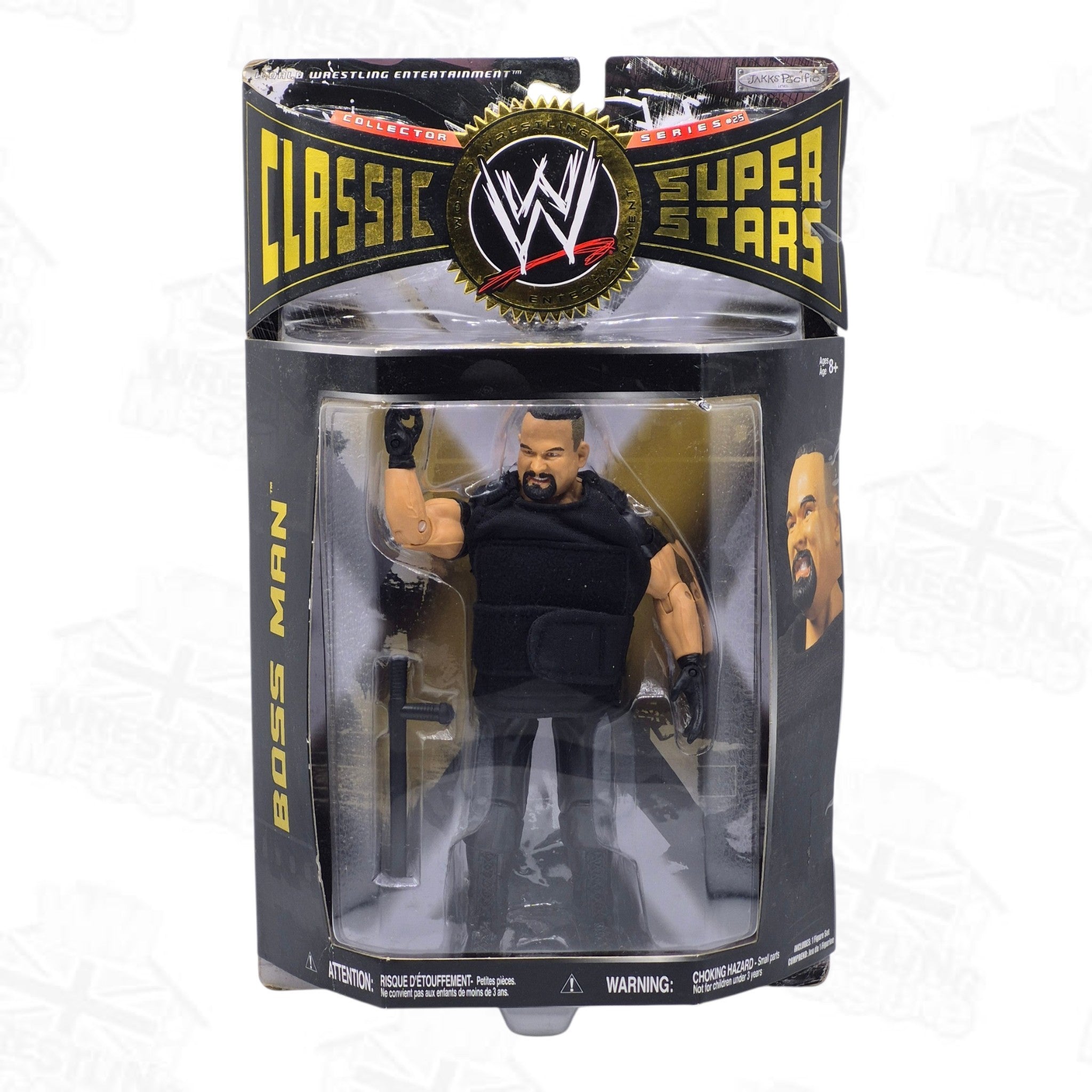 WWE JAKKS PACIFIC CLASSIC SUPERSTARS SERIES 25 BIG BOSS MAN