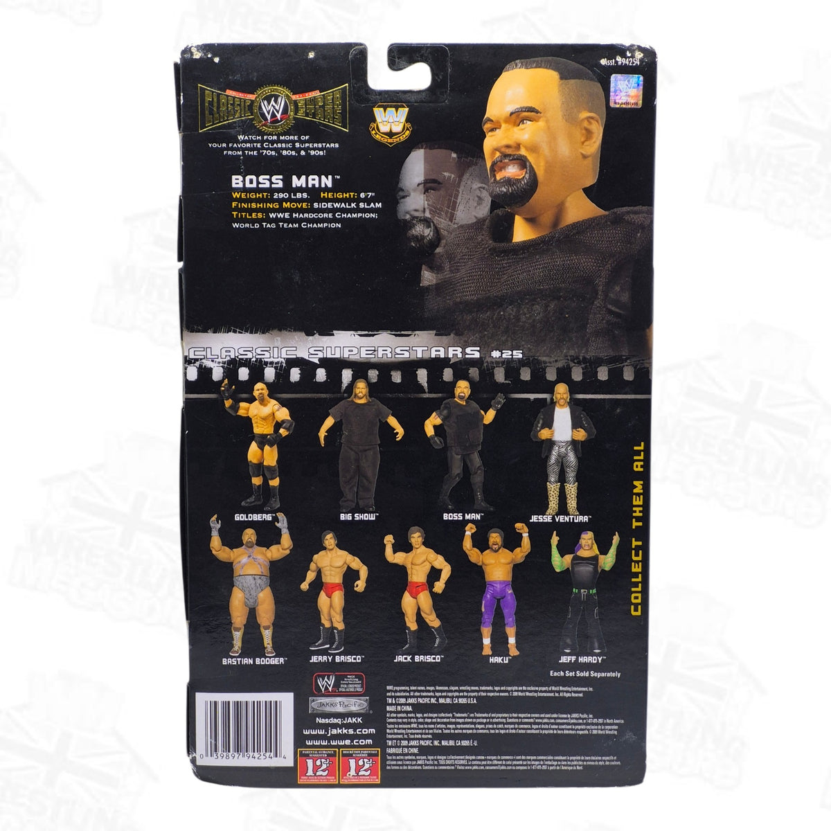 WWE JAKKS PACIFIC CLASSIC SUPERSTARS SERIES 25 BIG BOSS MAN