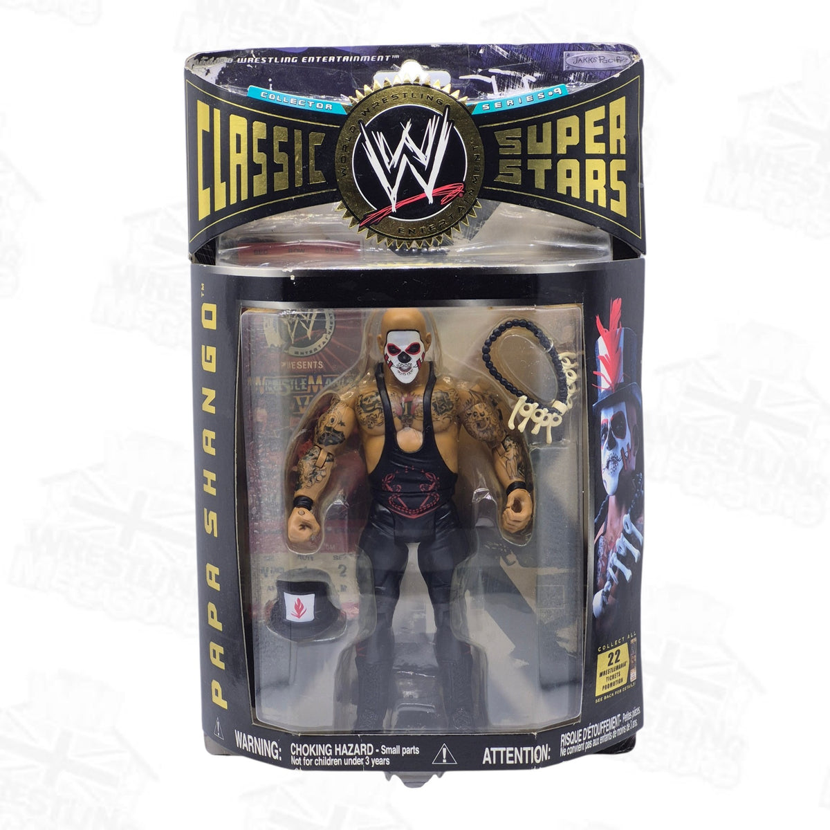 WWE JAKKS PACIFIC CLASSIC SUPERSTARS PAPA SHANGO