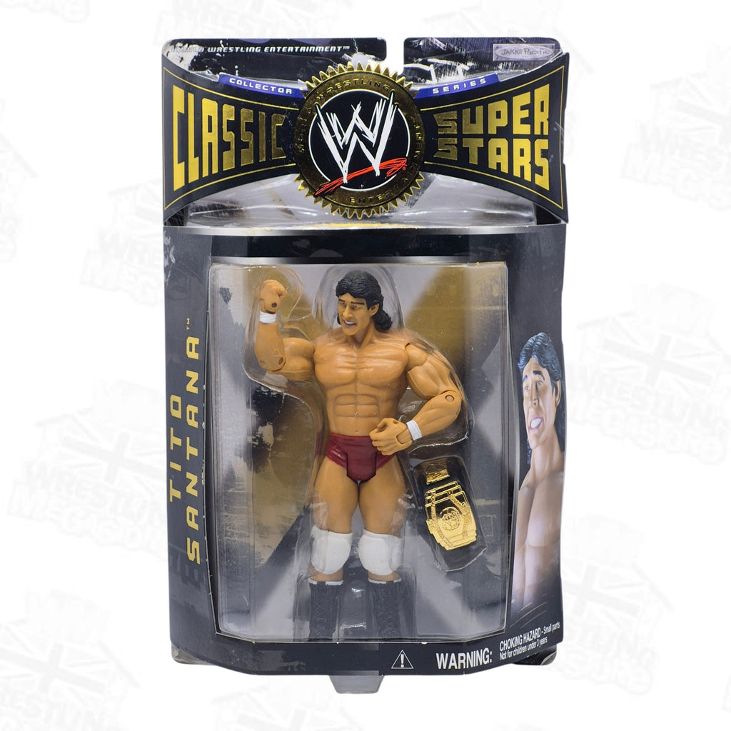 WWE JAKKS PACIFIC CLASSIC SUPERSTARS SERIES 4 TITO SANTANA