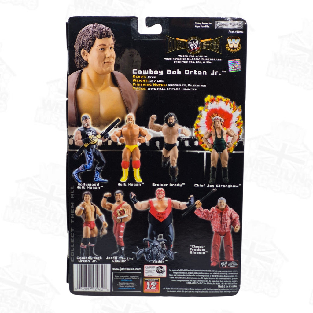 WWE JAKKS PACIFIC CLASSIC SUPERSTARS SERIES 8 COWBOY BOB ORTON