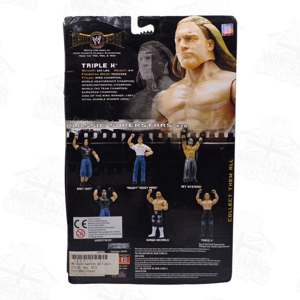 WWE JAKKS PACIFIC CLASSIC SUPERSTARS SERIES 28 HHH