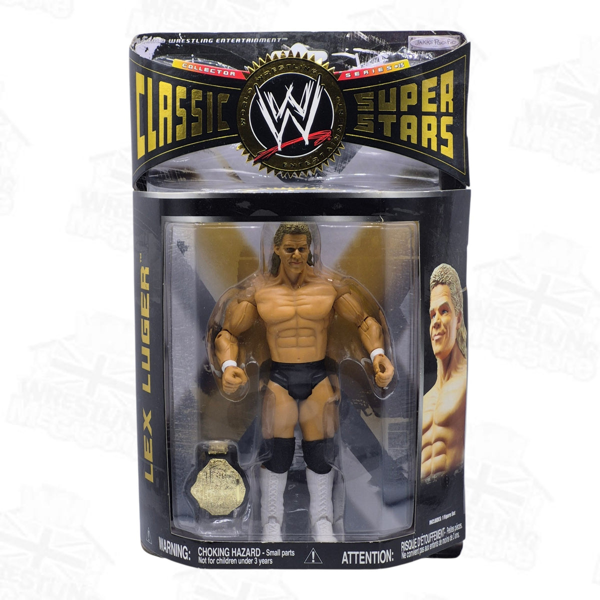 WWE JAKKS PACIFIC CLASSIC SUPERSTARS SERIES 15 LEX LUGER