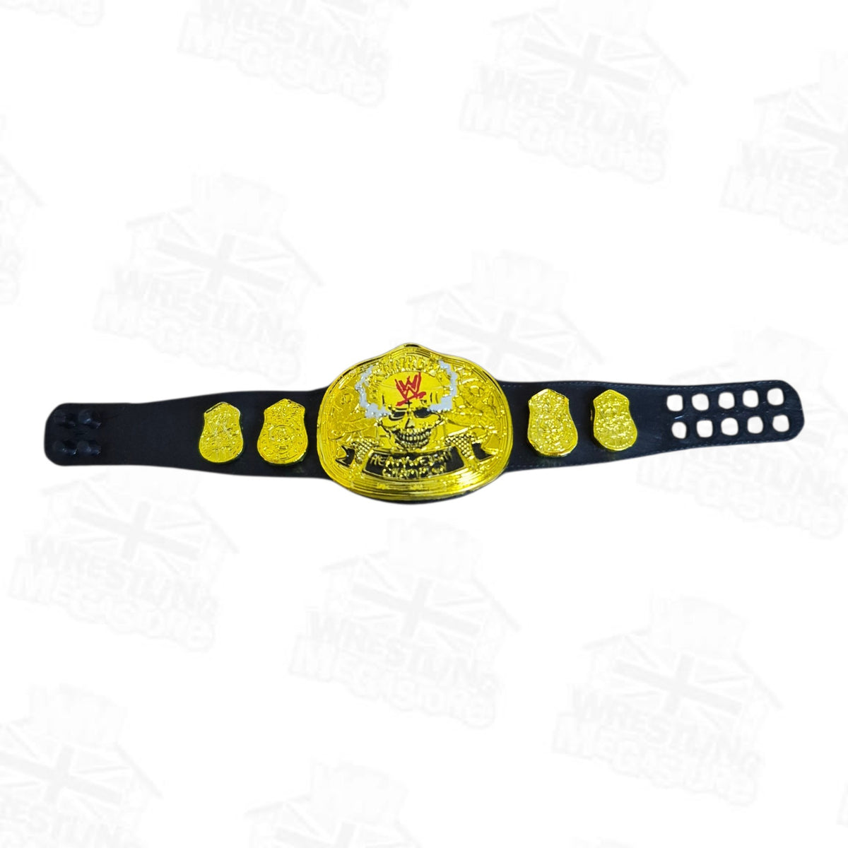 WWE ELITE MATTEL SMOKING SKULL TITLE BELT