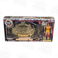 WWE JAKKS PACIFIC CLASSIC SUPERSTARS HULK HOGAN + WINGED EAGLE BELT SET *READ INFO*