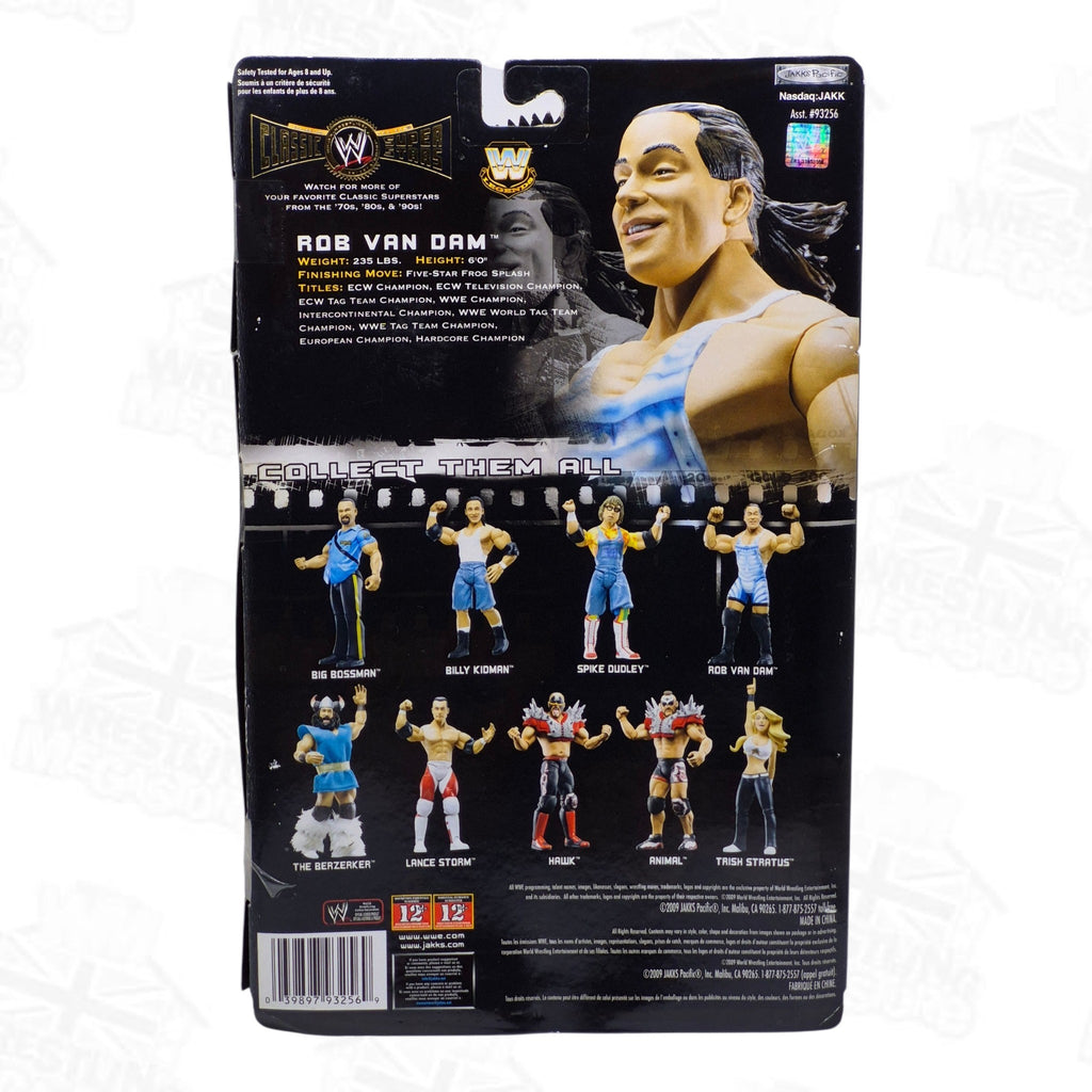 WWE JAKKS PACIFIC CLASSIC SUPERSTARS SERIES 23 RVD