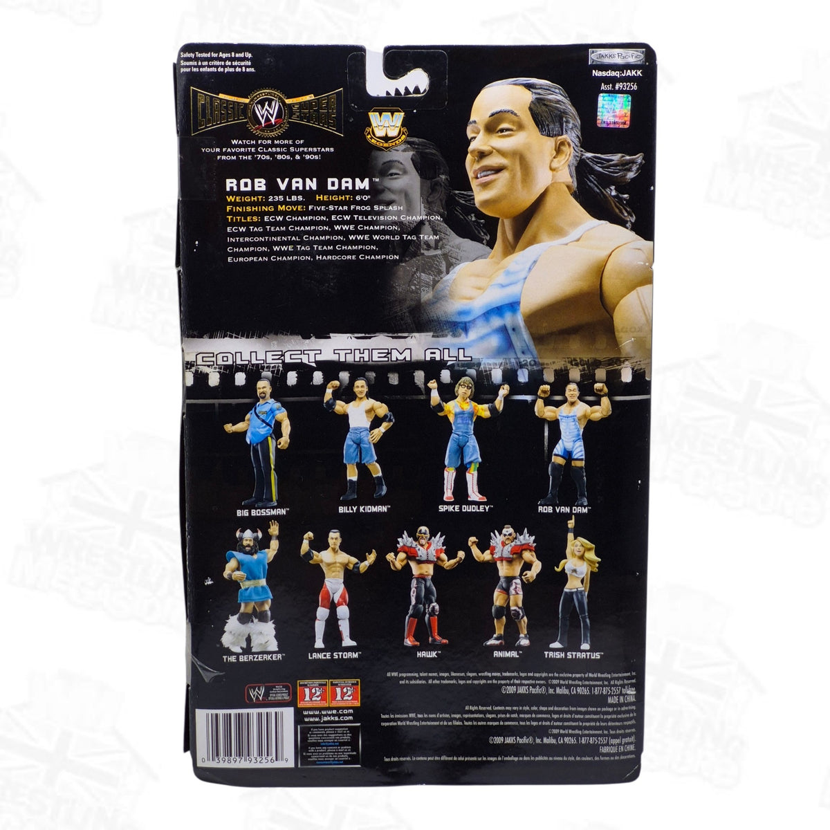 WWE JAKKS PACIFIC CLASSIC SUPERSTARS SERIES 23 RVD