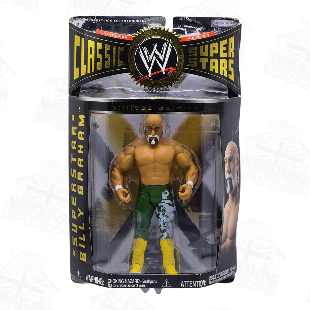 WWE JAKKS PACIFIC CLASSIC SUPERSTARS LIMITED EDITION SUPERSTAR BILLY GRAHAM