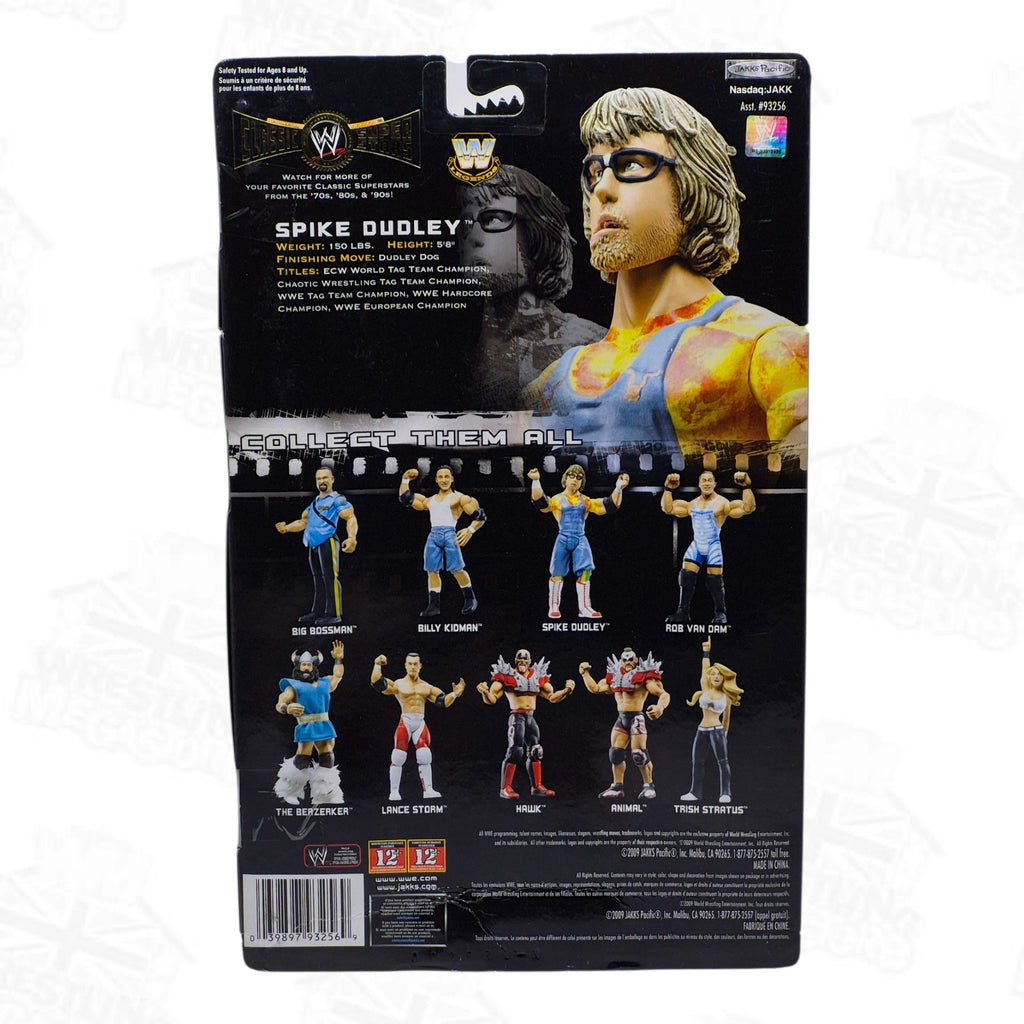 WWE JAKKS PACIFIC CLASSIC SUPERSTARS SERIES 23 SPIKE DUDLEY