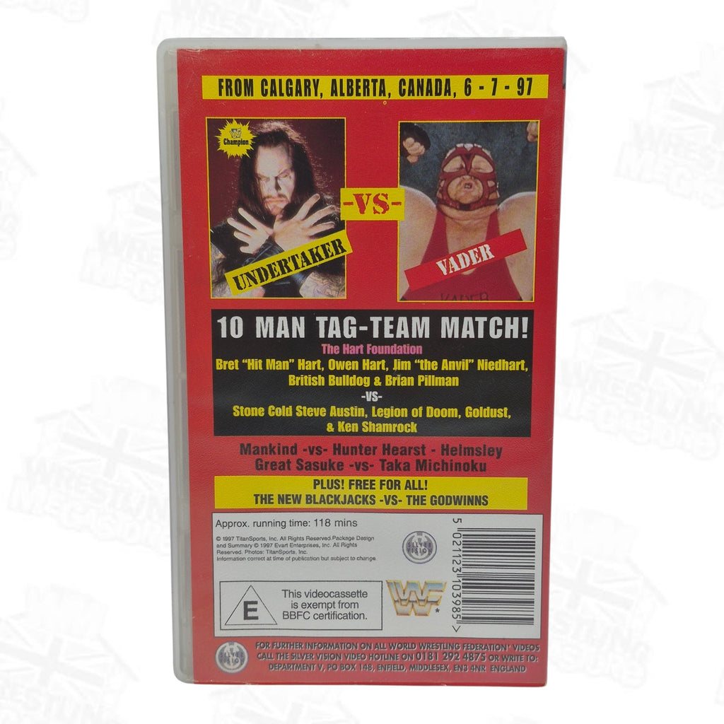 WWF IN YOUR HOUSE 16: VHS