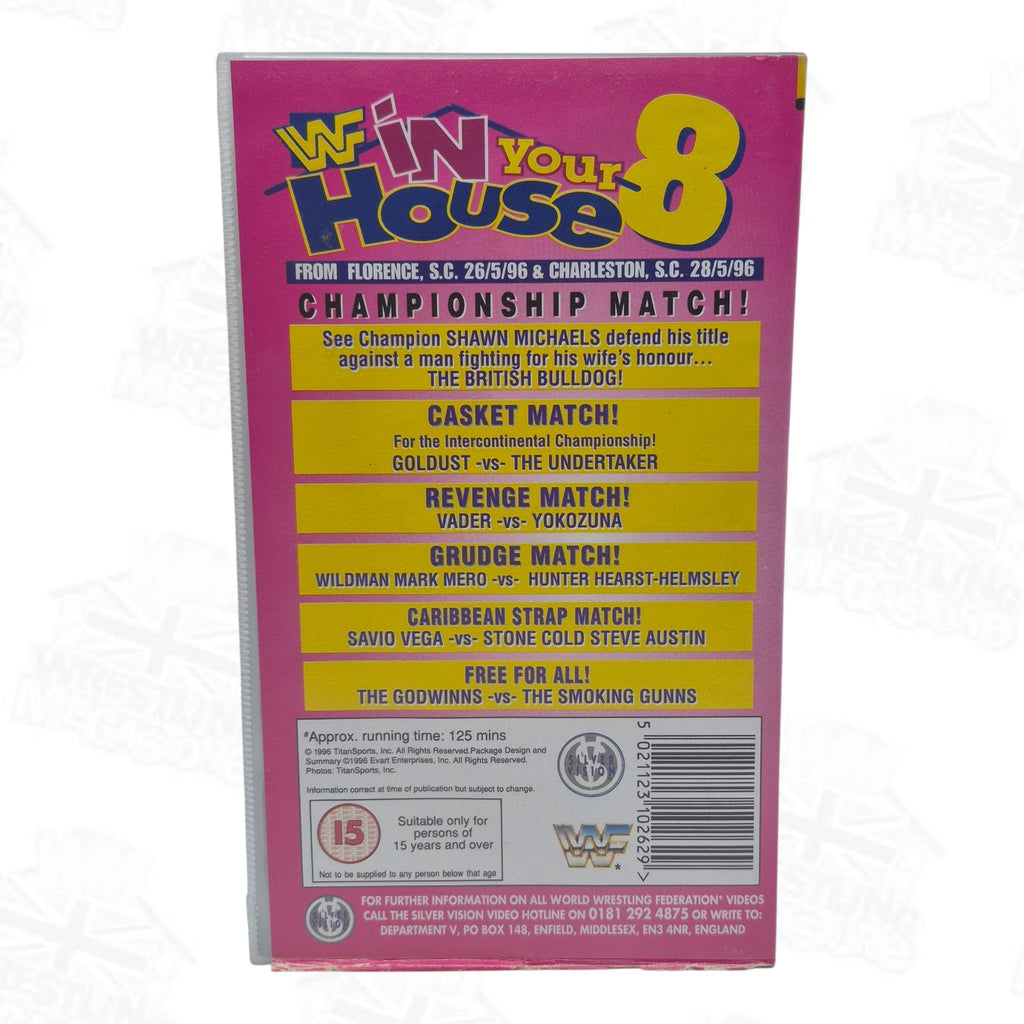 WWF IN YOUR HOUSE 8: VHS