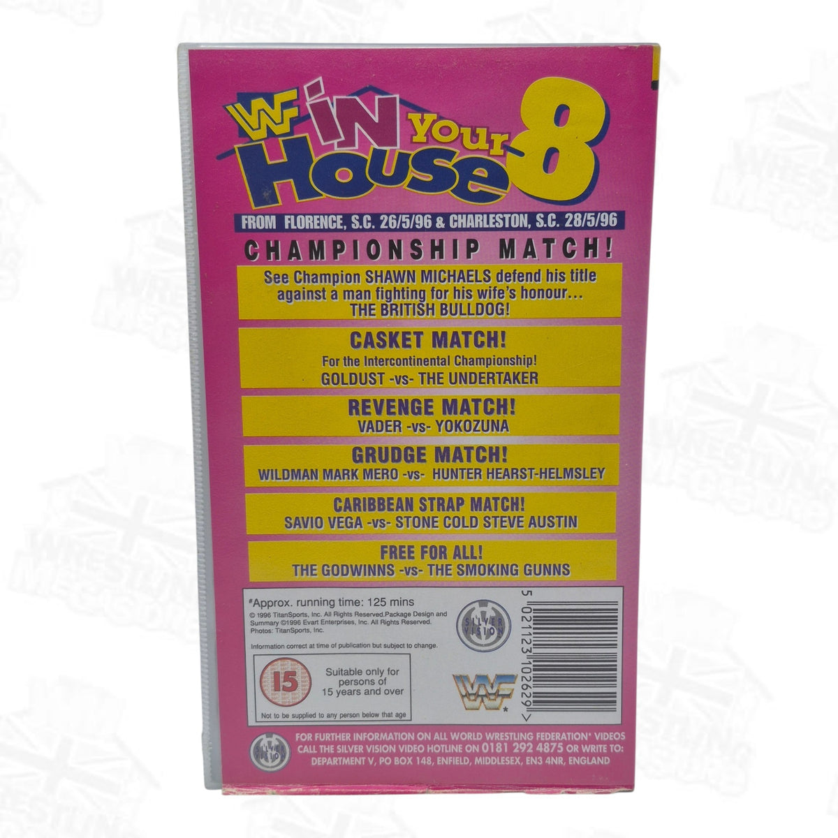 WWF IN YOUR HOUSE 8: VHS