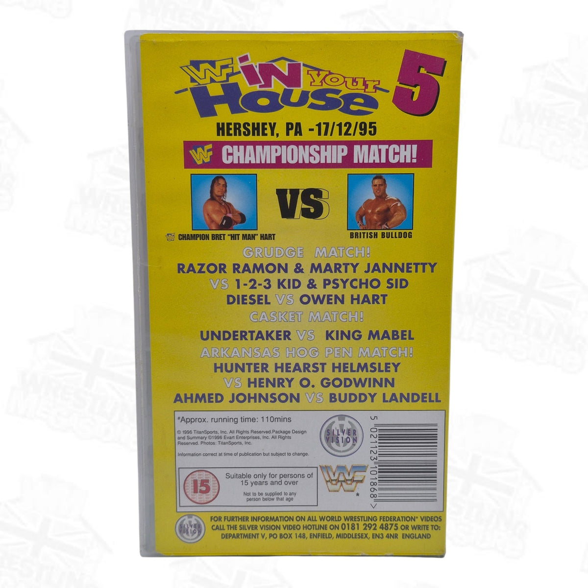 WWF IN YOUR HOUSE 5: VHS