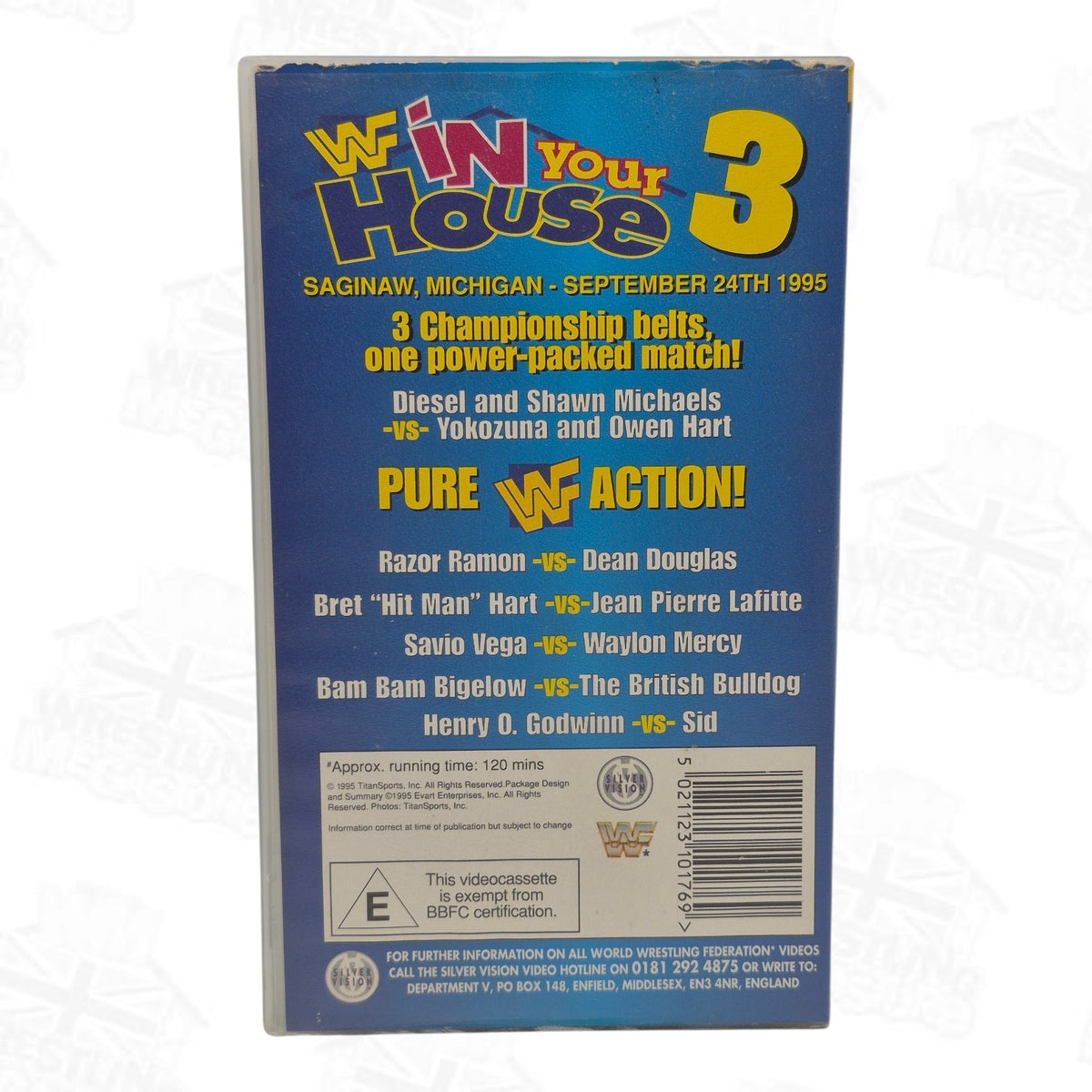 WWF IN YOUR HOUSE 3: VHS