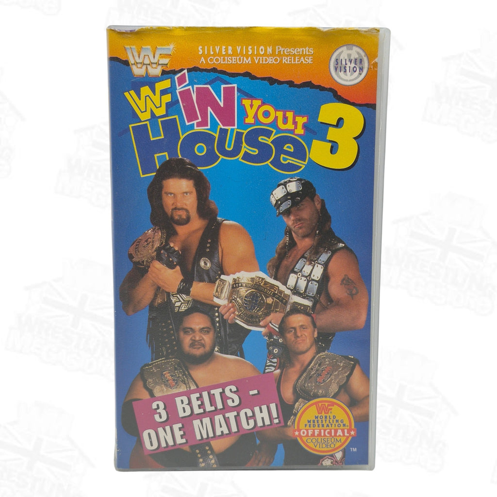 WWF IN YOUR HOUSE 3: VHS