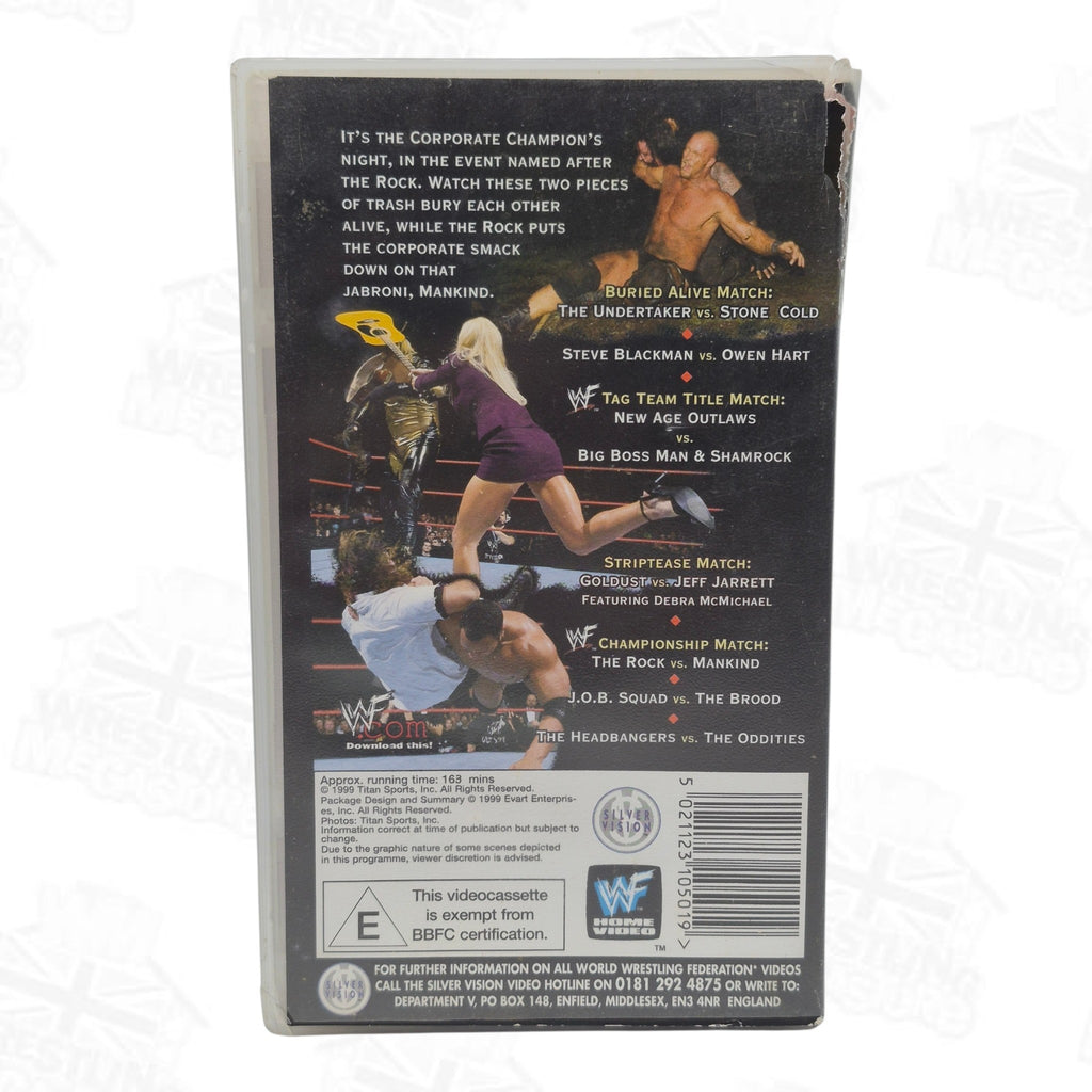 WWF IN YOUR HOUSE ROCK BOTTOM: VHS