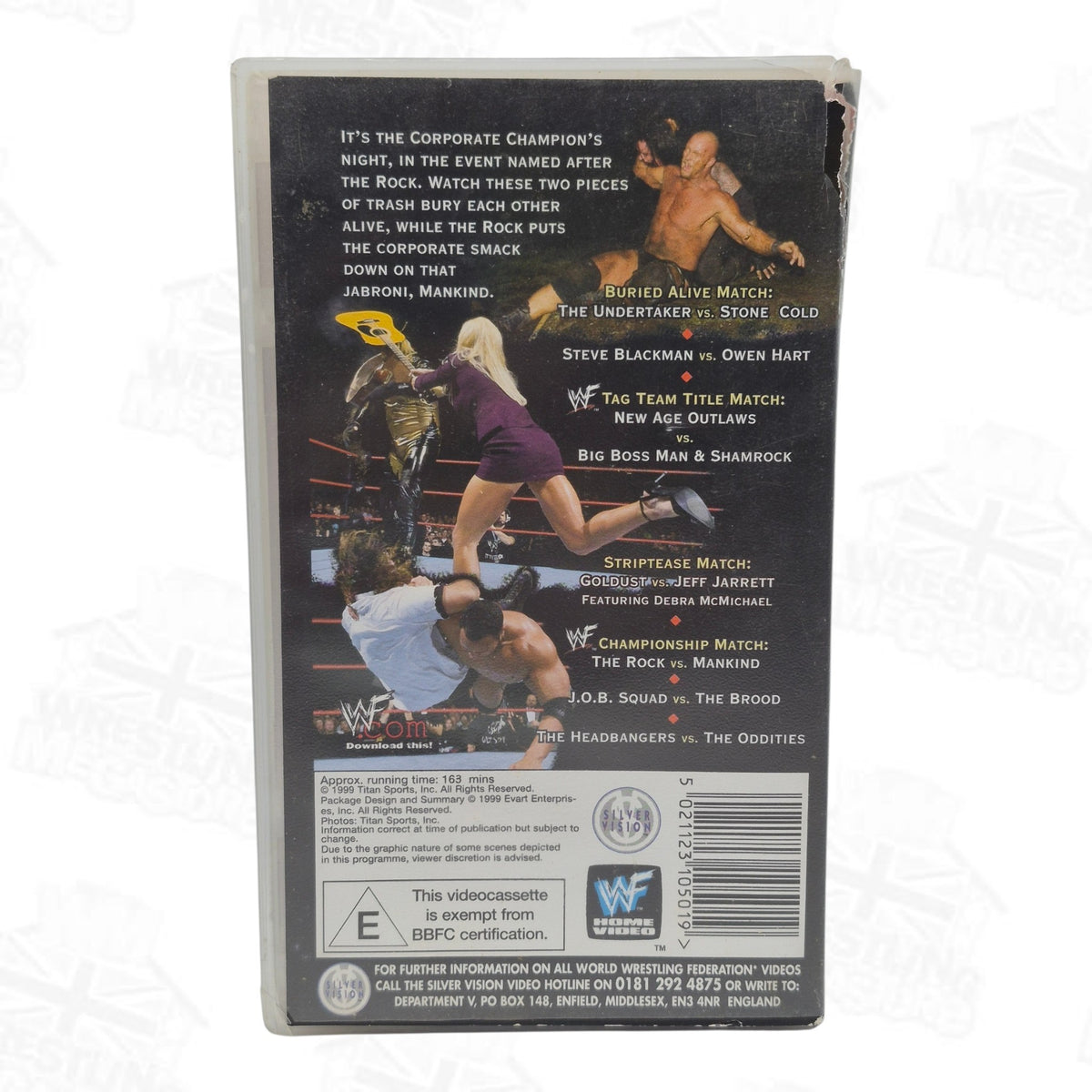 WWF IN YOUR HOUSE ROCK BOTTOM: VHS