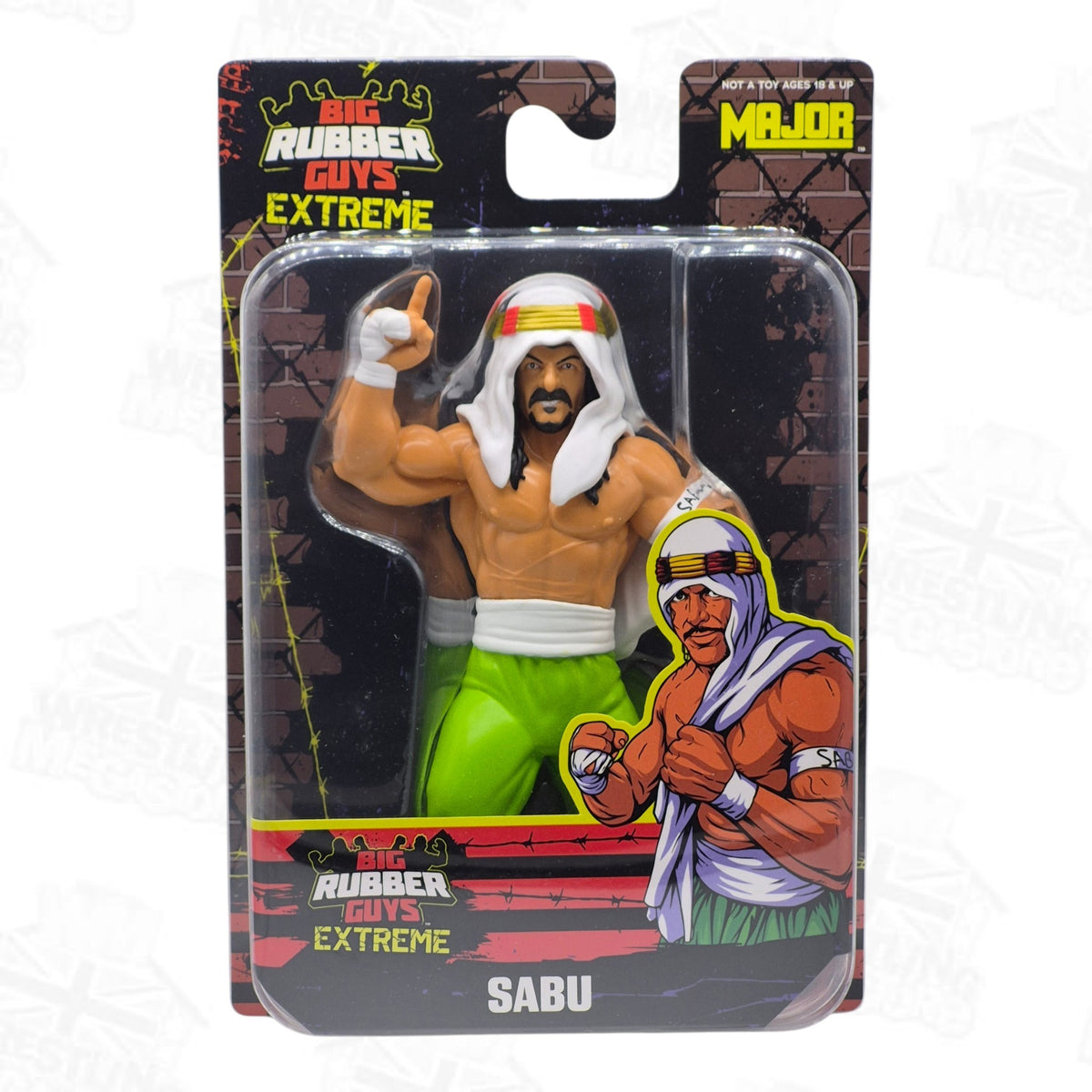 BIG RUBBER GUYS EXTREME SERIES 1 SABU