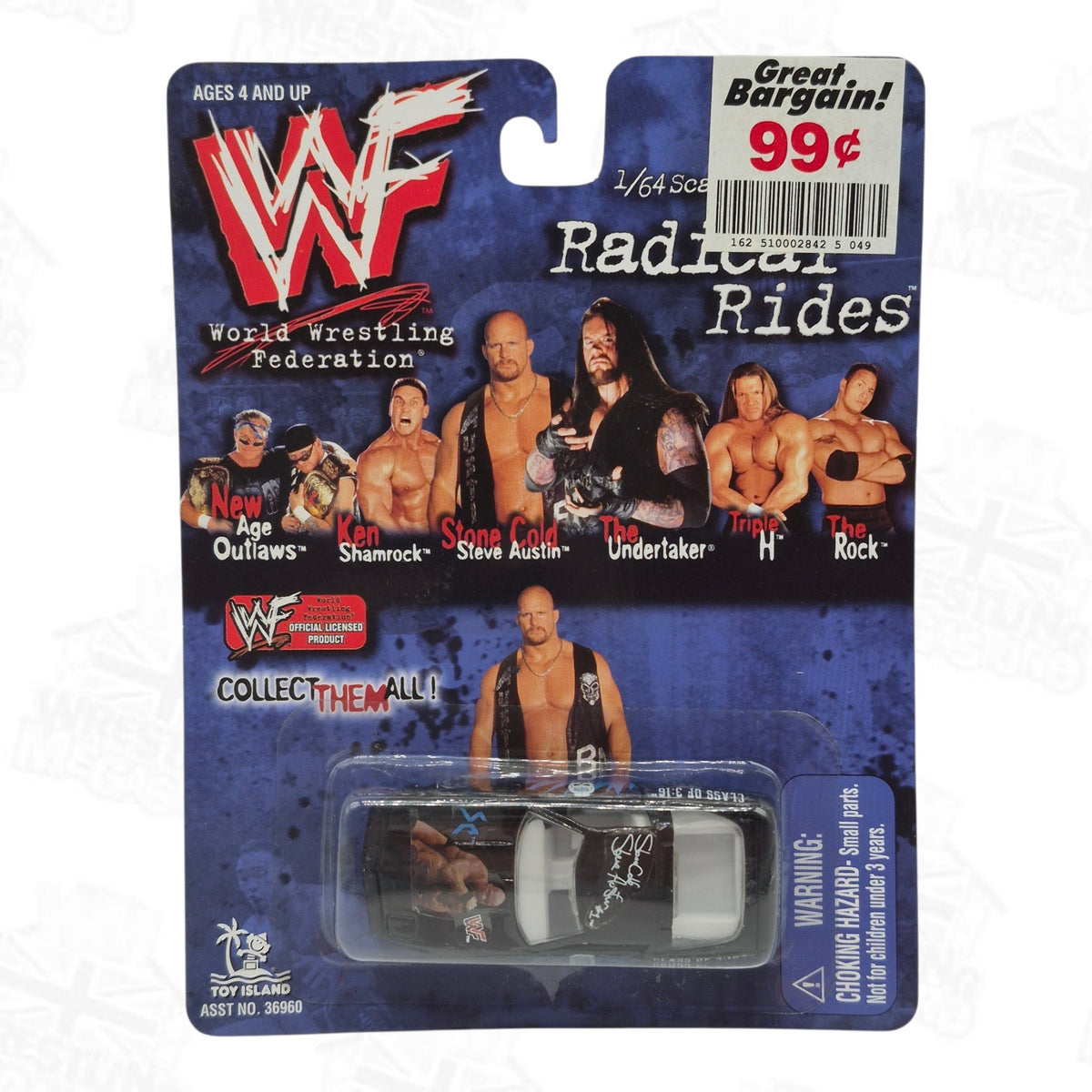 WWF TOY ISLAND RADICAL RIDES STONE COLD