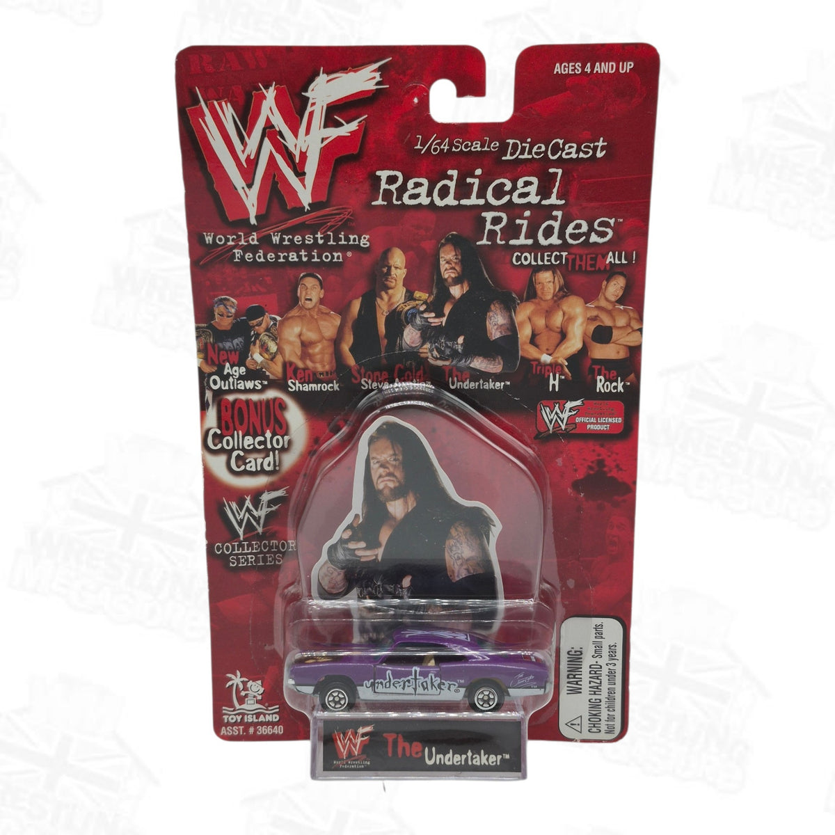 WWF TOY ISLAND RADICAL RIDES UNDERTAKER