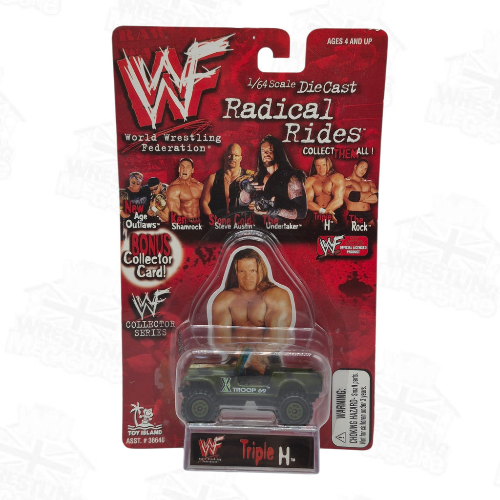 WWF TOY ISLAND RADICAL RIDES TRIPLE H